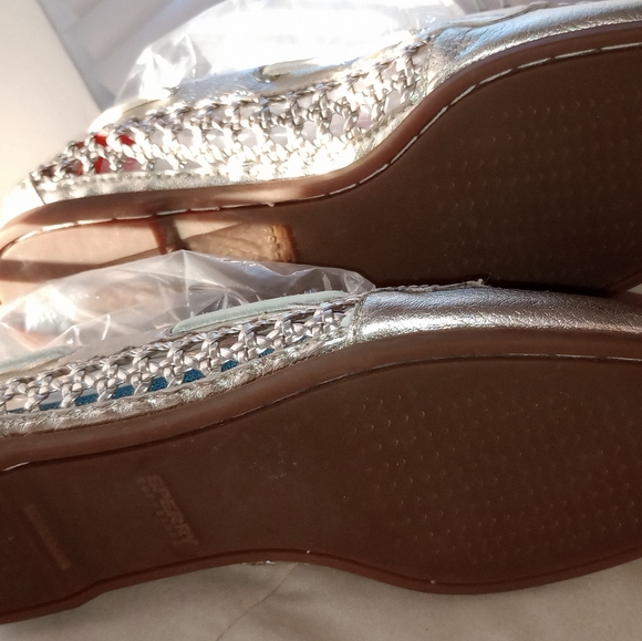 Sperry Angelfish Cane Gold Shoe - Picture 3 of 5